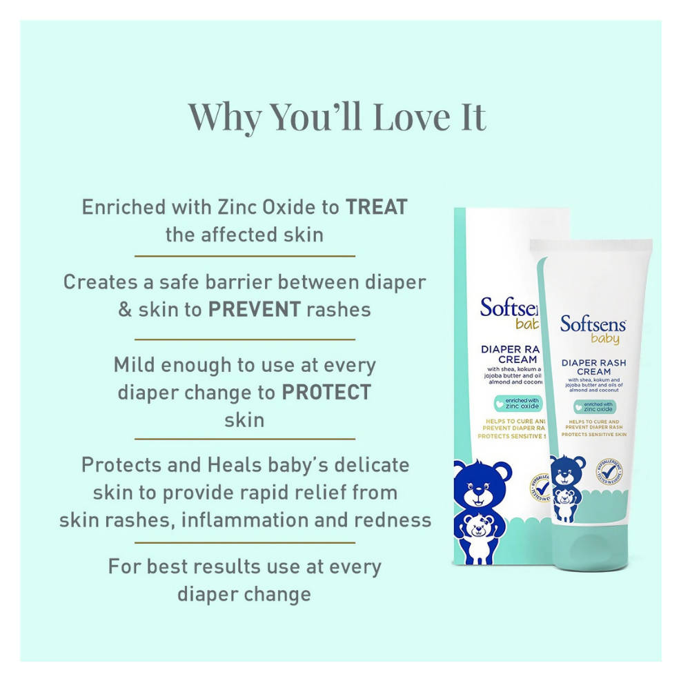 Softsens Baby Diaper Rash Cream | Grocsy