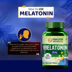 Himalayan Organics Melatonin 10 mg Vegetarian Tablets | Grocsy