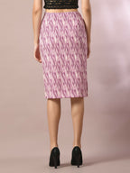 Myshka Women's Multi Printed Knee Length Party Embellished Skirts | Grocsy