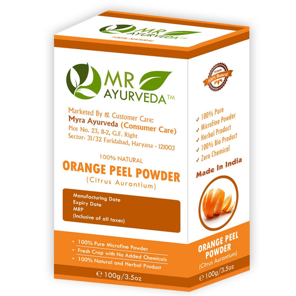 MR Ayurveda Orange Peel Powder | Grocsy