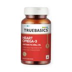 TrueBasics Heart Omega 3 Antarctic Krill Oil Capsules | Grocsy
