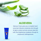 Sunny Herbals Glamour Cream For Men With Aloe Vera To Moisturize & Reduce Dark Spots | Grocsy