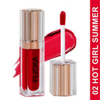 FLiCKA R U Ready Matte Finish liquid Lipstick Shade 02 Hot Girl Summer | Grocsy