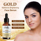 Globus Remedies Gold Radiance Anti Aging Face Serum, For Skin Lightening & Dark Spots Removal | Grocsy
