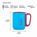 Dubblin Polo Stainless Steel Mug | Grocsy