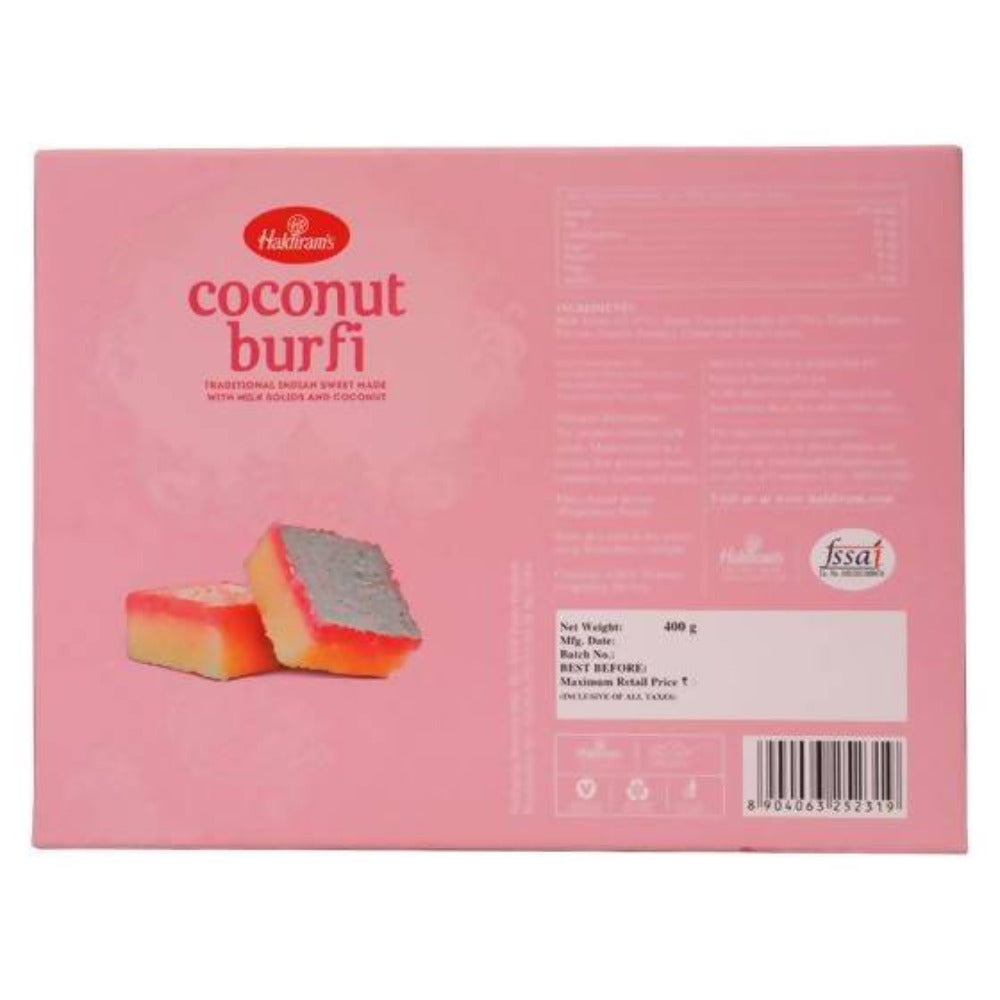 Haldiram's Coconut Burfi | Grocsy