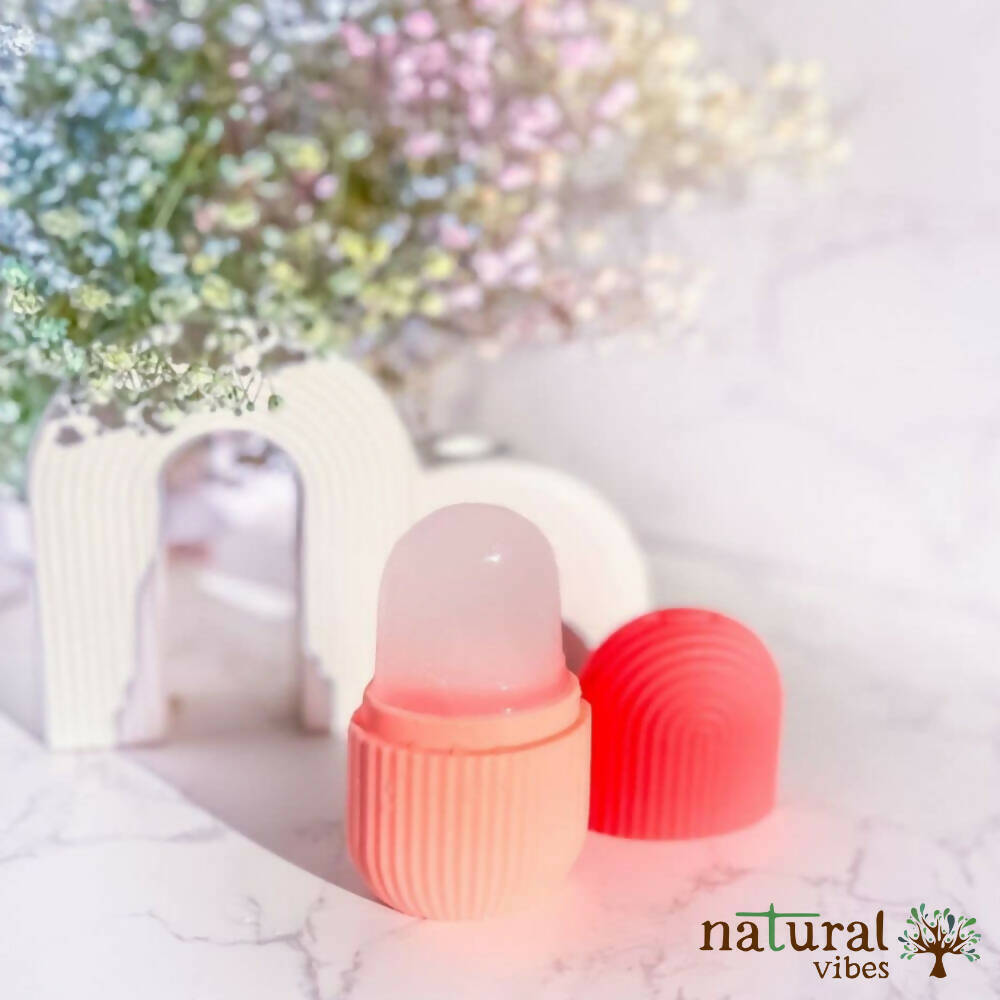 Natural Vibes Ice Facial Roller for Face, Neck and Under Eye | Grocsy