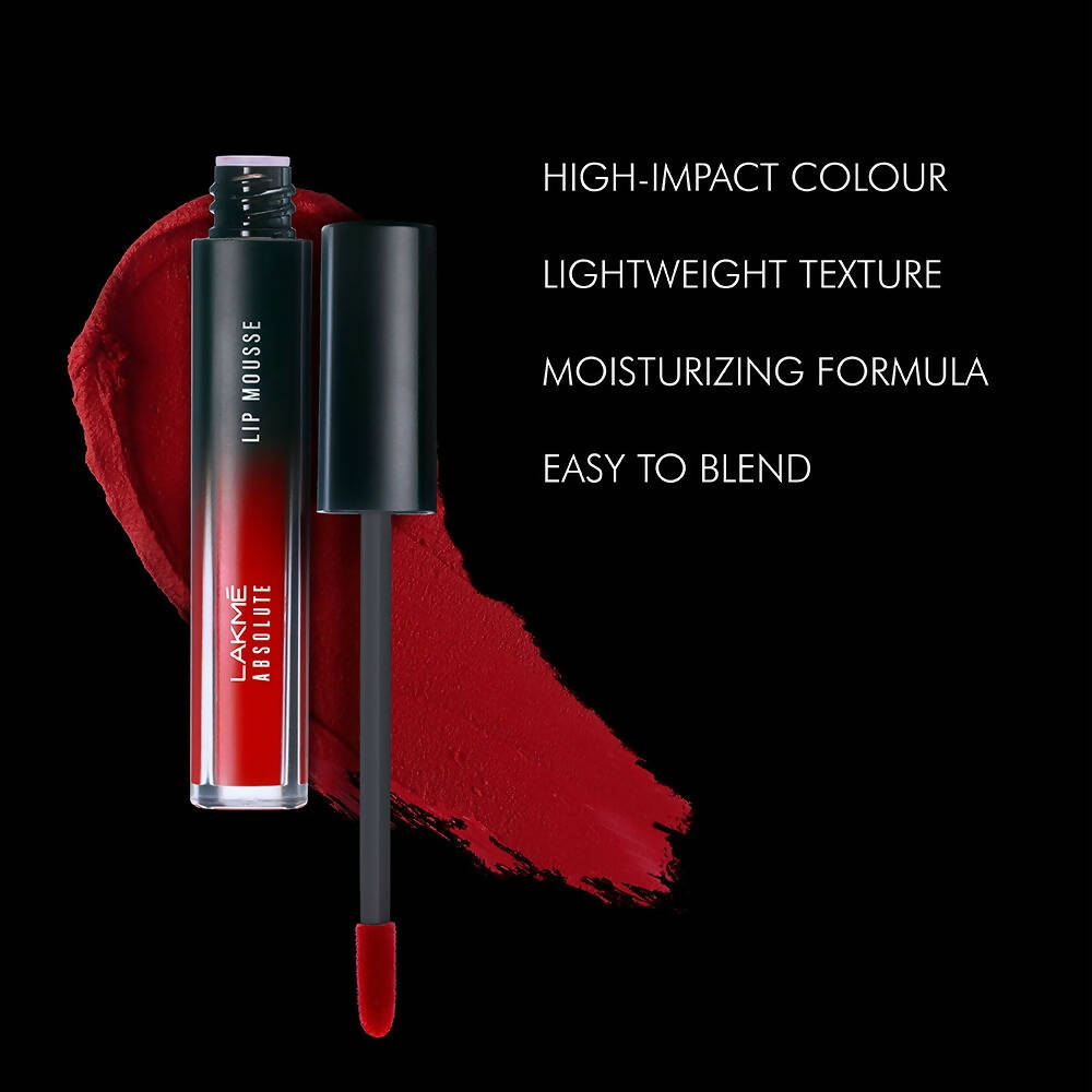 Lakme Absolute Lip Mousse - 303 Nude Naturalle | Grocsy
