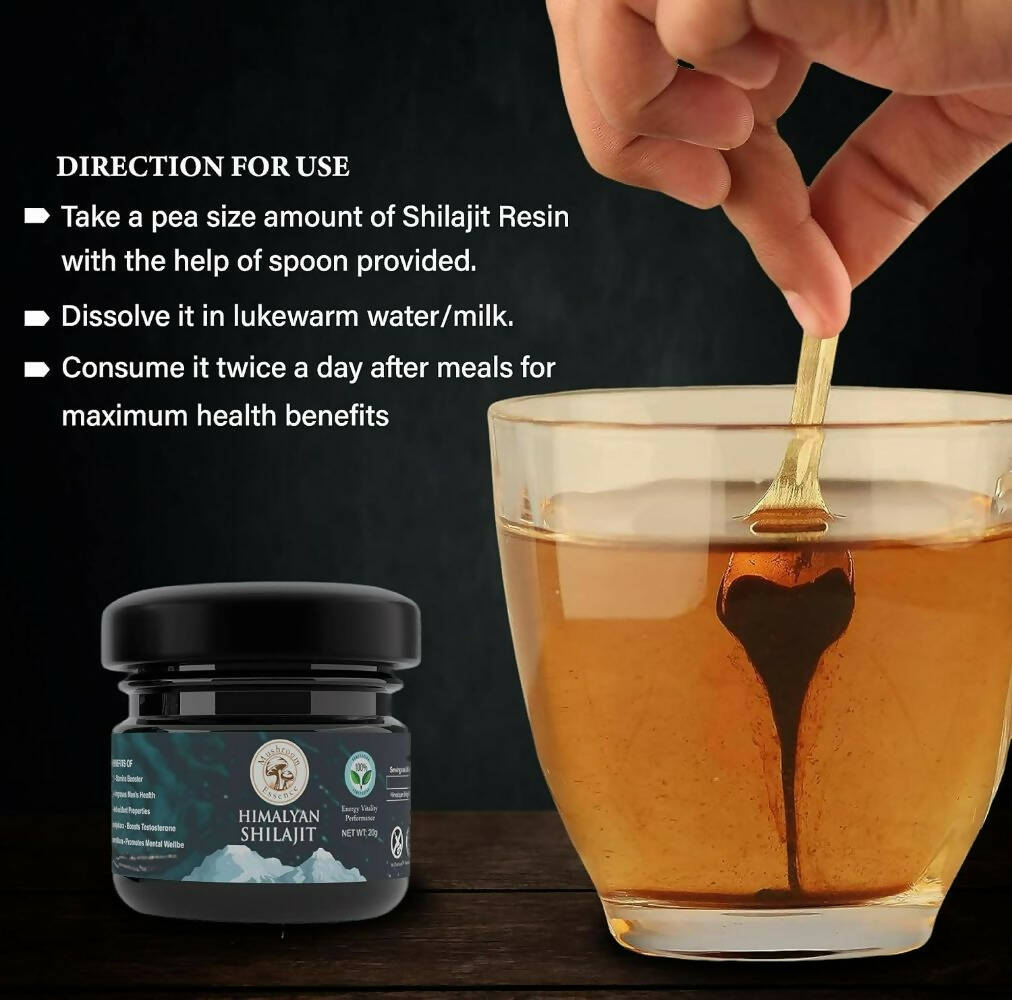 Mushroom Essence Pure Himalayan Sj Resin | Grocsy