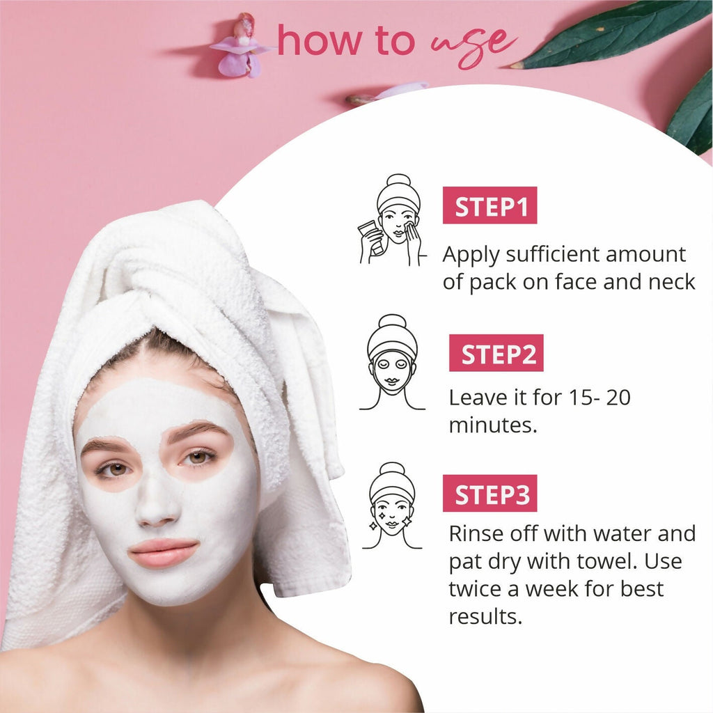 Globus Naturals Anti Acne Glycolic & 1 % Salicylic Acid Face Pack, For Acne Prone & Oily Skin | Grocsy