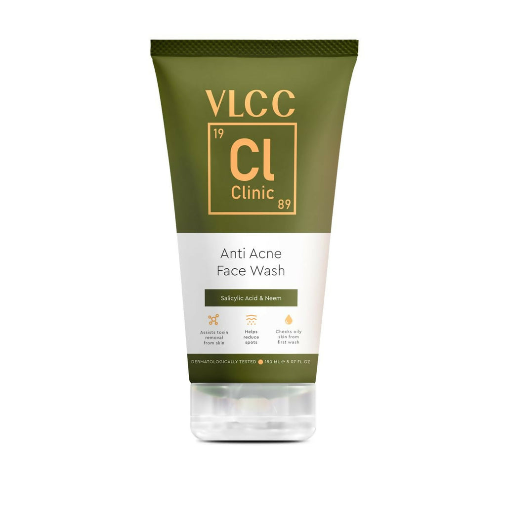 VLCC Clinic Anti Acne Face Wash | Grocsy