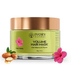 Ivory Natural Hair Volume Mask - Hair Volume And Length For Both Men & Women | Grocsy