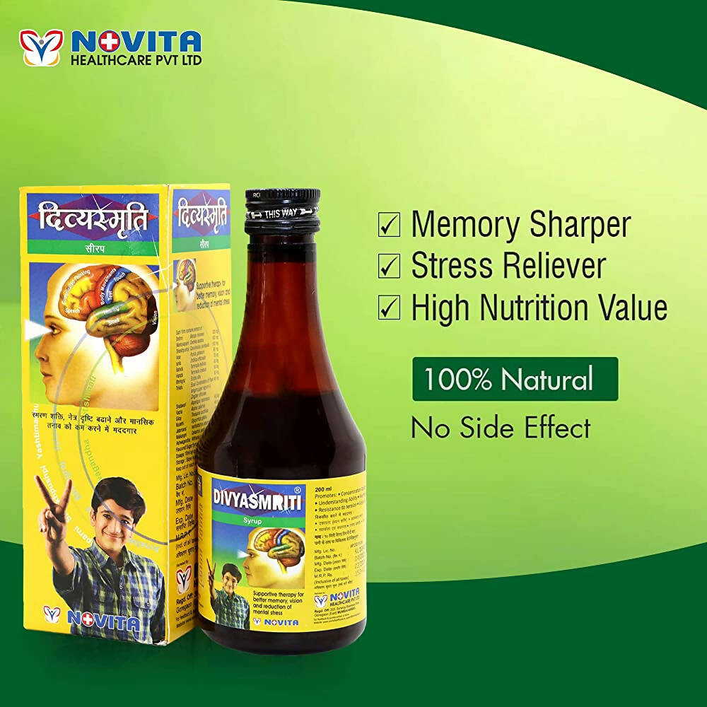 Novita Divyasmriti Syrup | Grocsy