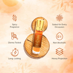 Frabia Amber Musk Perfume Oil for Men & Women | Grocsy