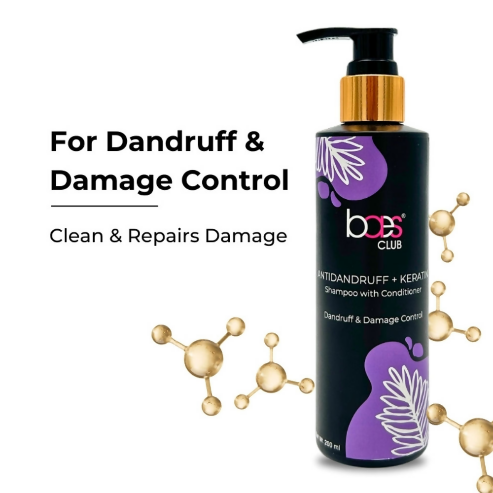 Baes Club Anti Dandruff + Keratin Shampoo | Grocsy