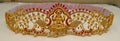 AD Ruby Temple Bridal Waist Belt | Grocsy