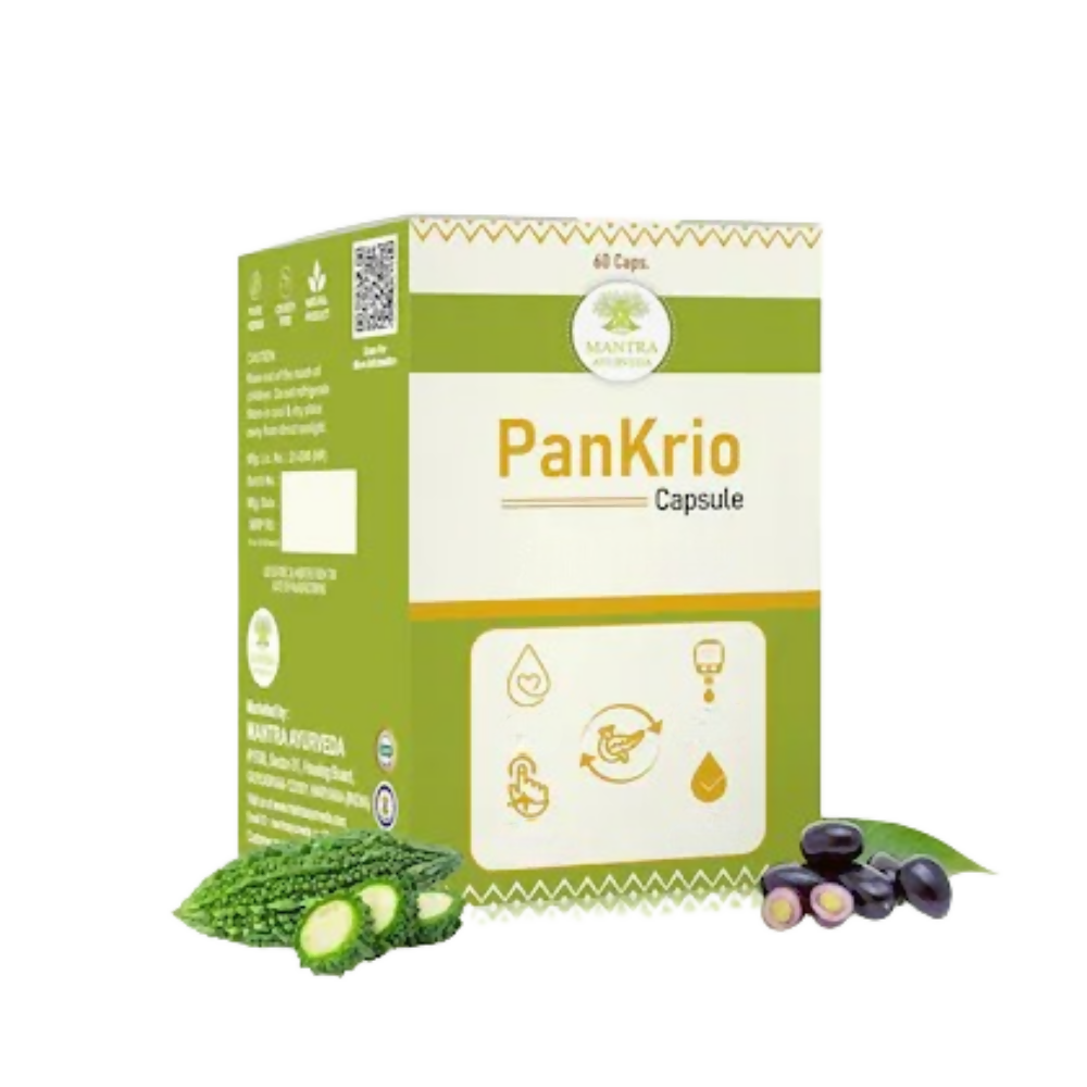 Mantra Ayurveda Pankrio Capsules | Grocsy