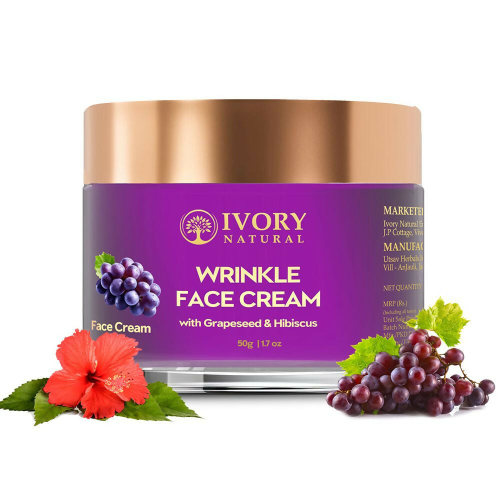 Ivory Natural Wrinkle Face Cream For More Radiant And Youthful Look | Grocsy