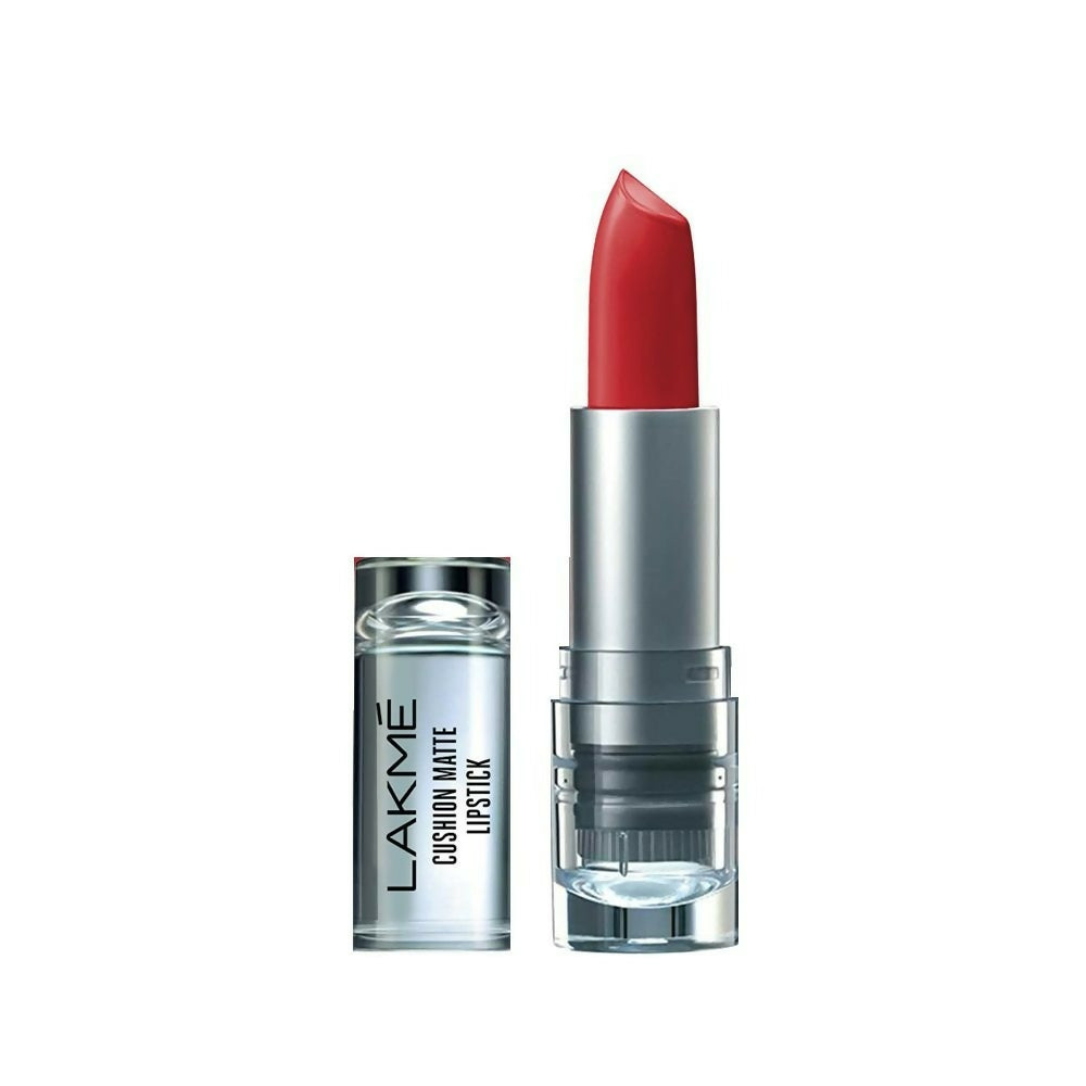 Lakme Cushion Matte Lipstick - Brown Buzz | Grocsy
