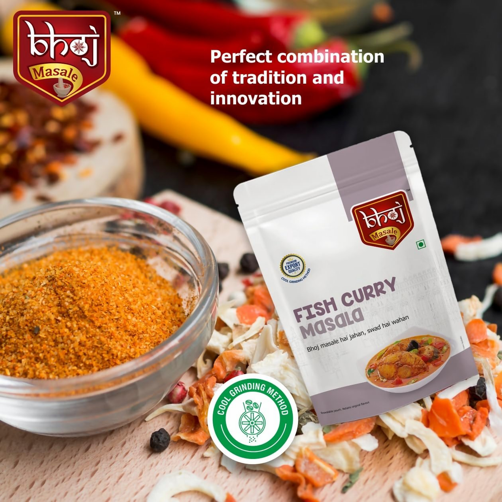 Bhoj Masale Fish Curry Masala | Grocsy