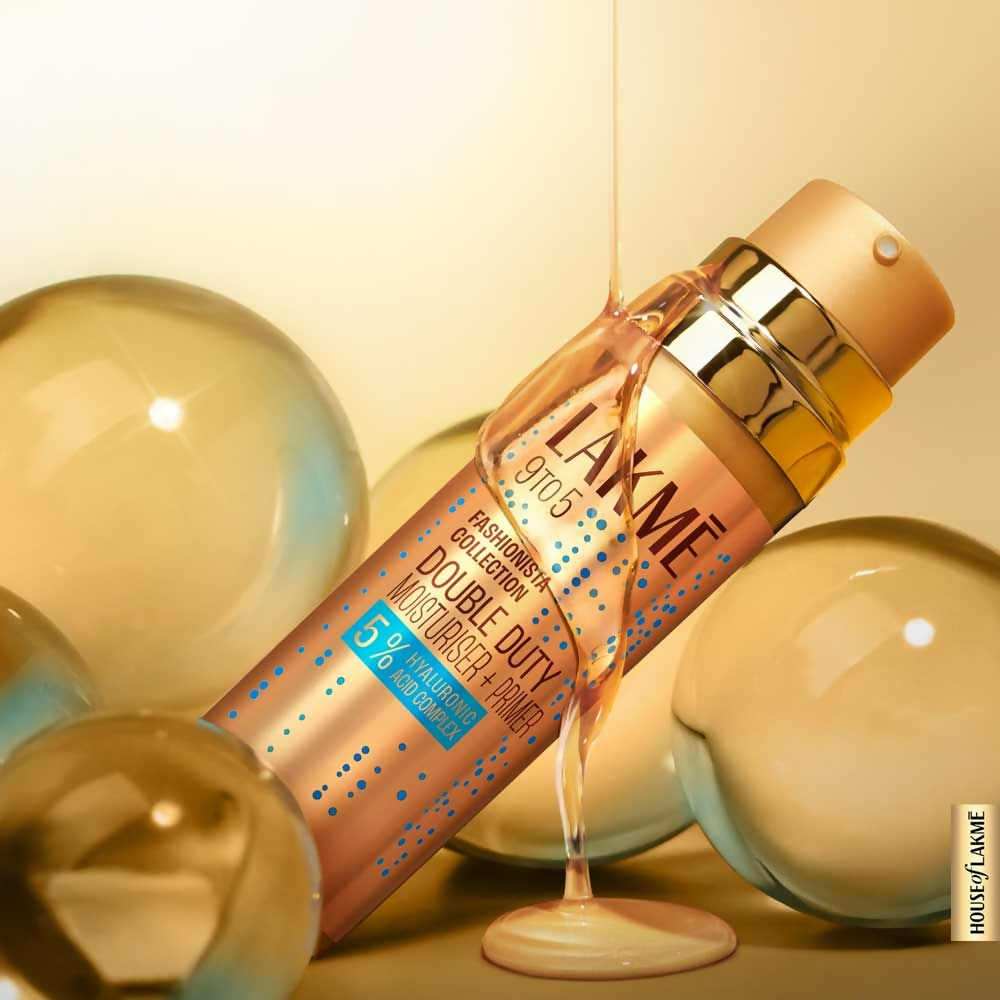 Lakme 9to5 Double Duty Moisturiser + Primer | Grocsy
