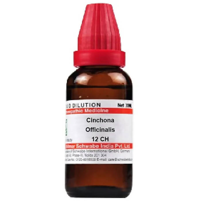 Dr. Willmar Schwabe India Cinchona Officinalis (China) Dilution | Grocsy