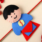Superman Kids Rakhi & Besan Laddoos | Grocsy