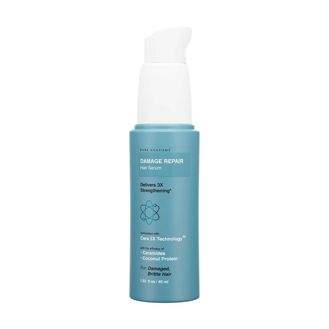 Bare Anatomy Damage Repair Hair Serum for Hair Strengthening with Coconut Milk Protein & Ceramides | Grocsy