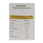 Arya Farm Organic Steel Cut Oats
