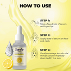 Sanfe Instant Depigmentation Lemon Facial Serum | Grocsy