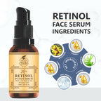 Skiura Nature Retinol 2 % With Vitamin E & Hyaluronic Face Serum | Grocsy