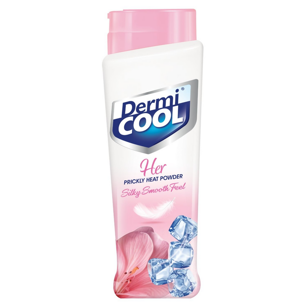 Dermi Cool Her Prickly Heat Powder With Silky Smooth Feel | Grocsy