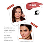 Love Earth Lip Crayon Non-Transfer Lipstick - Nudes | Grocsy