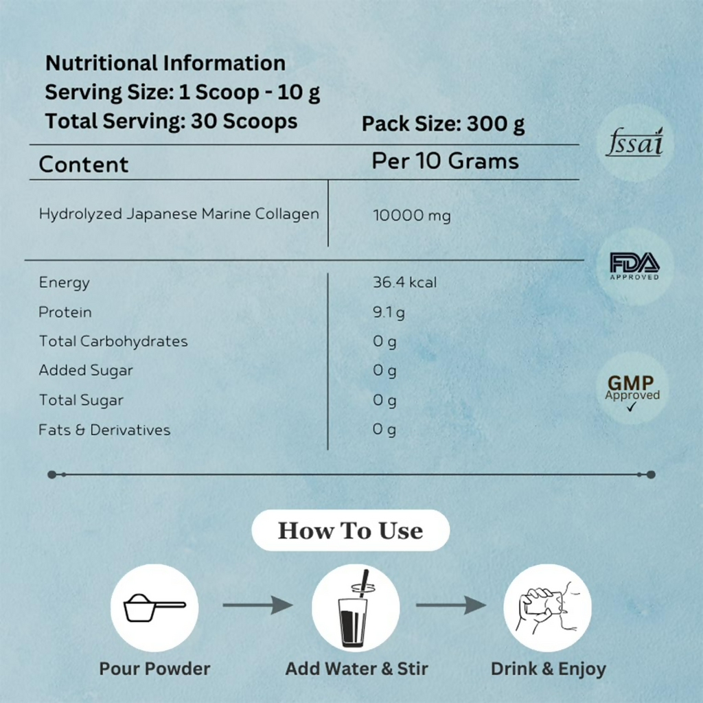 Inja Pro Marine Collagen Supplement For Women And Men For Healthy Skin | Grocsy