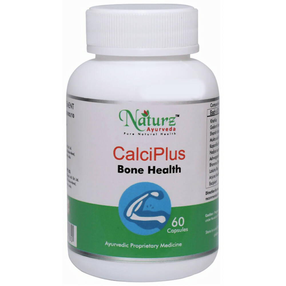 Naturz Ayurveda Calci Plus Capsules | Grocsy