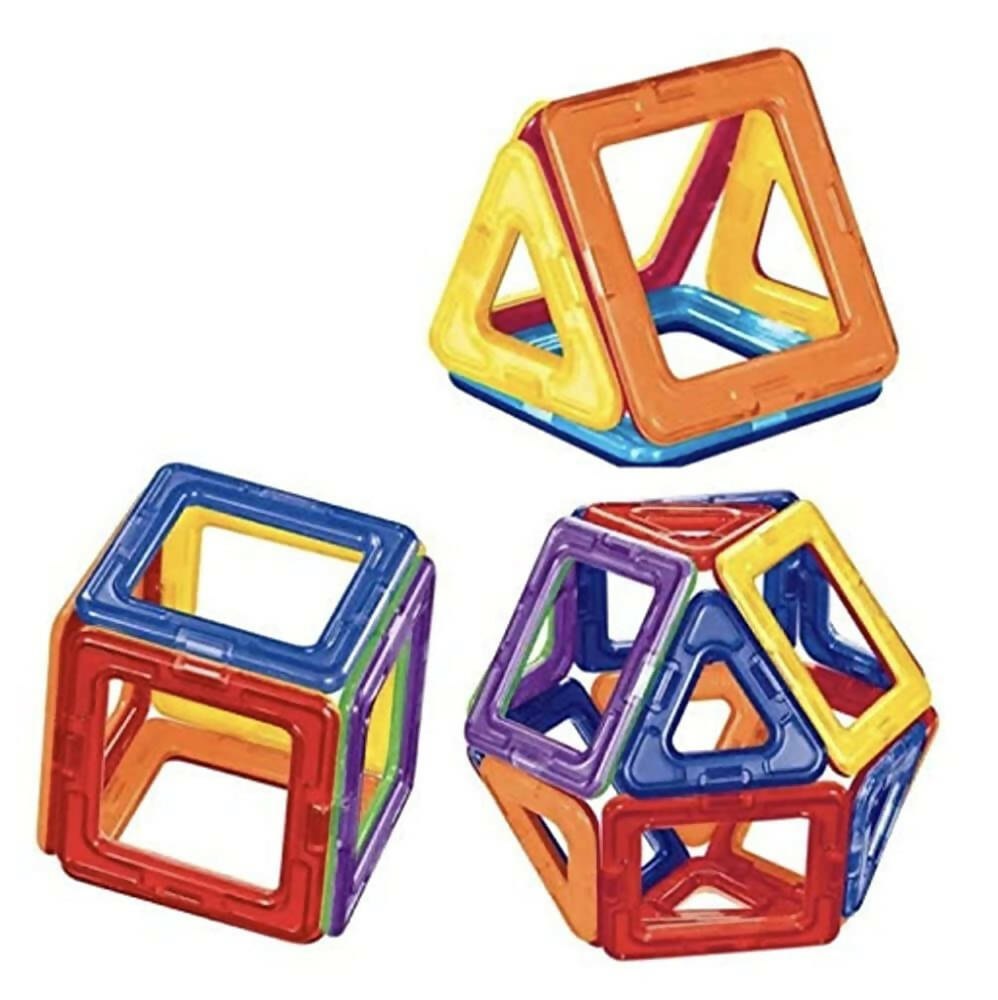 Kipa MagPlay Magnetic Blocks 12 pcs DIY Kids Toy Set Building Educational Toys with Smart Outdoor BagPack for Kids Children Magnetic Blocks for Kids | Grocsy