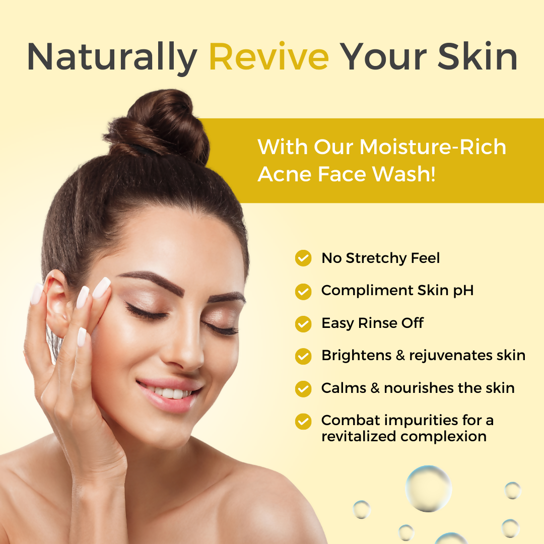 Prisa Organics Turmeric & Aloevera Revitalizing Face Wash | Grocsy