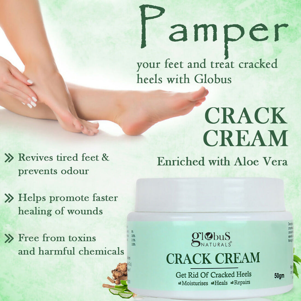 Globus Naturals Crack Cream Green | Grocsy