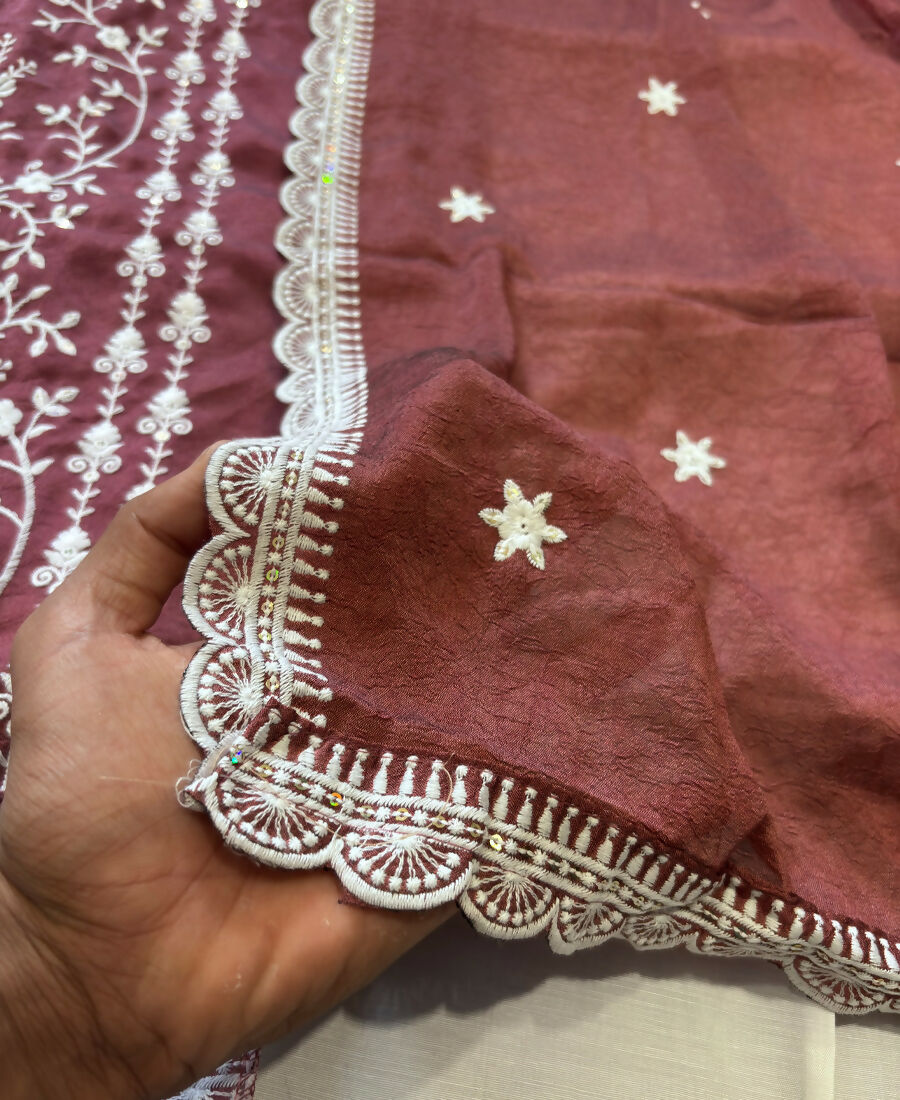 KC Rust Summer Wear Rangoli Silk Straight Suit For Women | Grocsy
