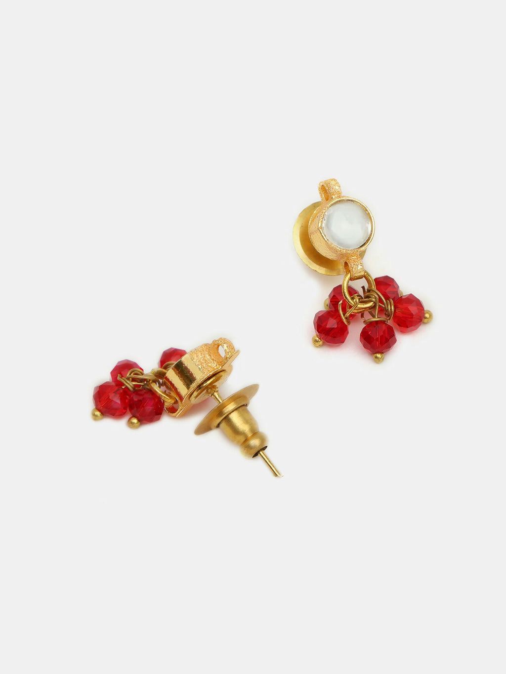 Ruby Raang Women Dainty Drops Earrings | Grocsy