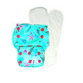 Kindermum Nano Aio Cloth Diaper With 2 Organic Cloth Insert- Seashore For Kids | Grocsy