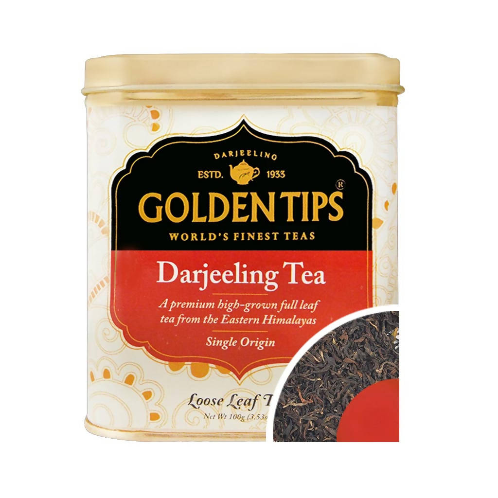 Golden Tips Darjeeling Tea - Tin Can | Grocsy