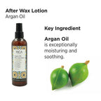 Rica Argan Oil After Wax Lotion for Sensitive Skin With Sun Flower Oil, Jojoba Oil & Vitamin E | Grocsy