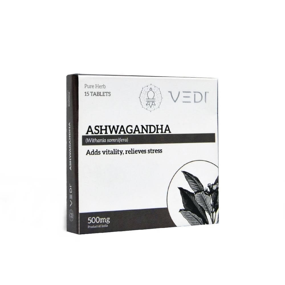 Vedi Herbals Ashwagandha Tablet | Grocsy