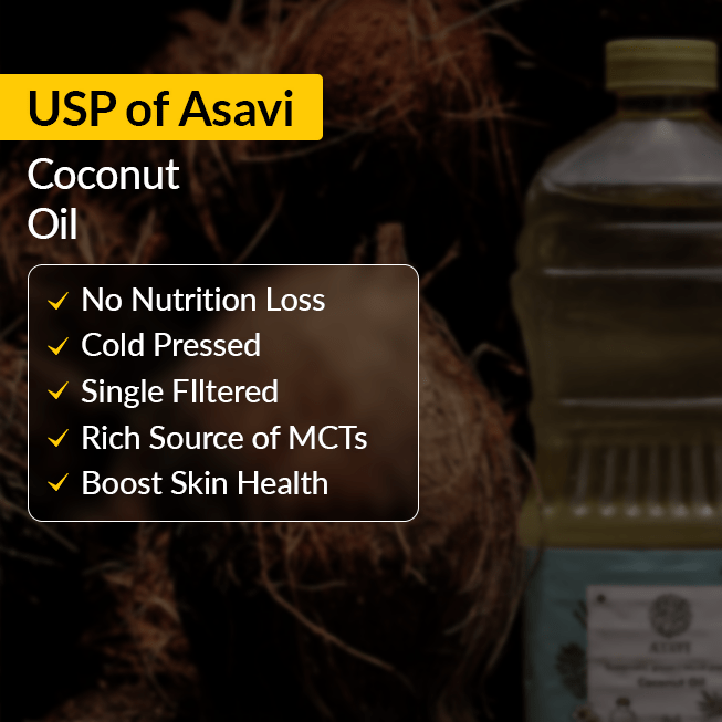 Asavi Wood Pressed Coconut Oil | Grocsy