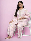 Ahalyaa Women's Traditional wear Tunic - Pink | Grocsy