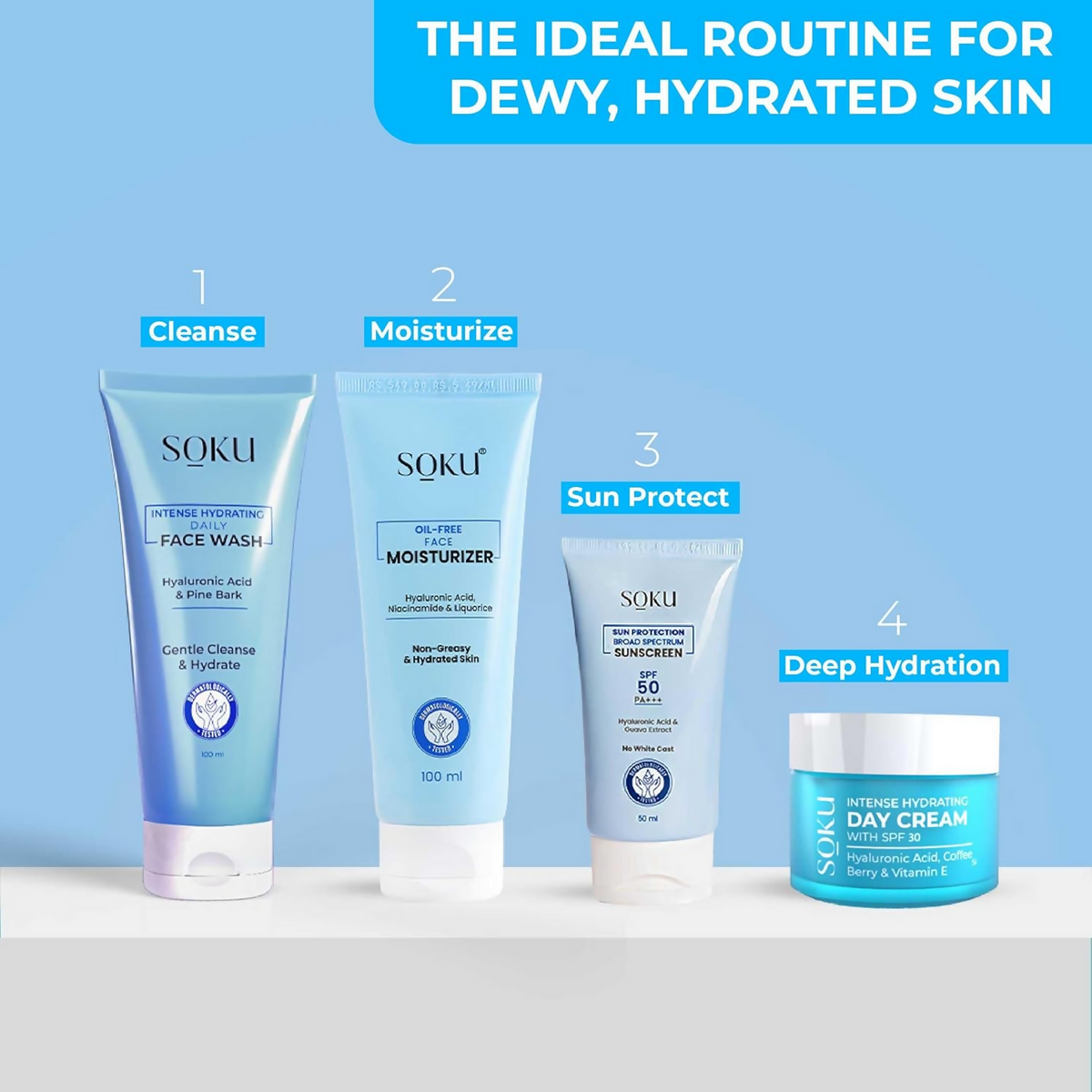 SOKU Oil Free Face Moisturizer Cream | Grocsy