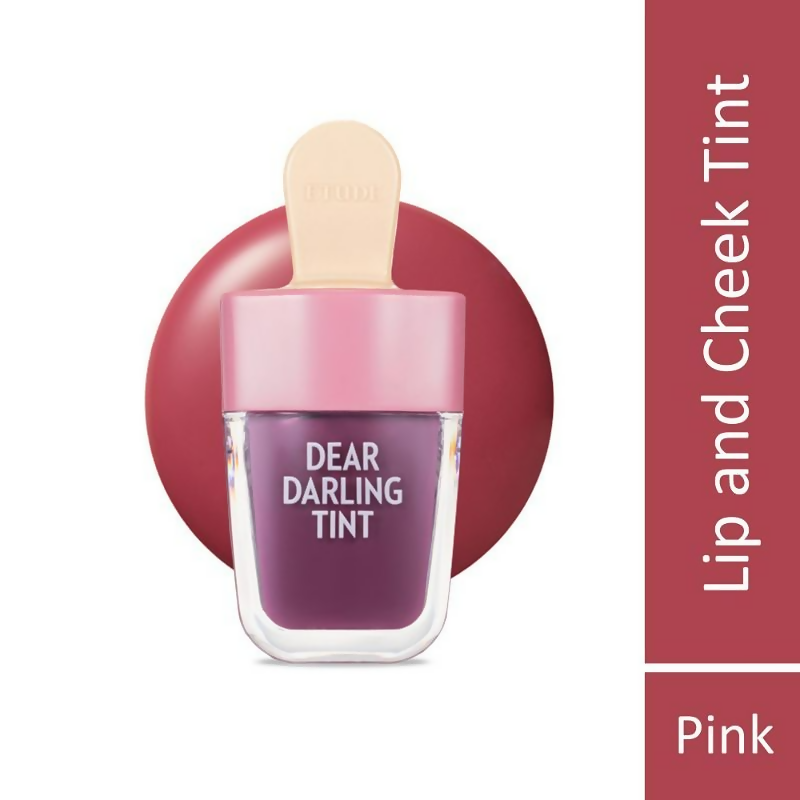 Etude House Dear Darling Water Gel Lip And Cheek Tint Lipstick - Pk004 | Grocsy