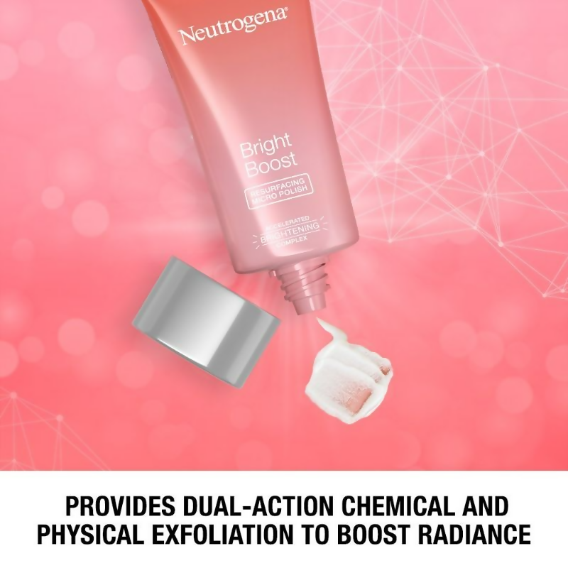 Neutrogena Bright Boost Micropolish Face Scrub & Exfoliator | Grocsy