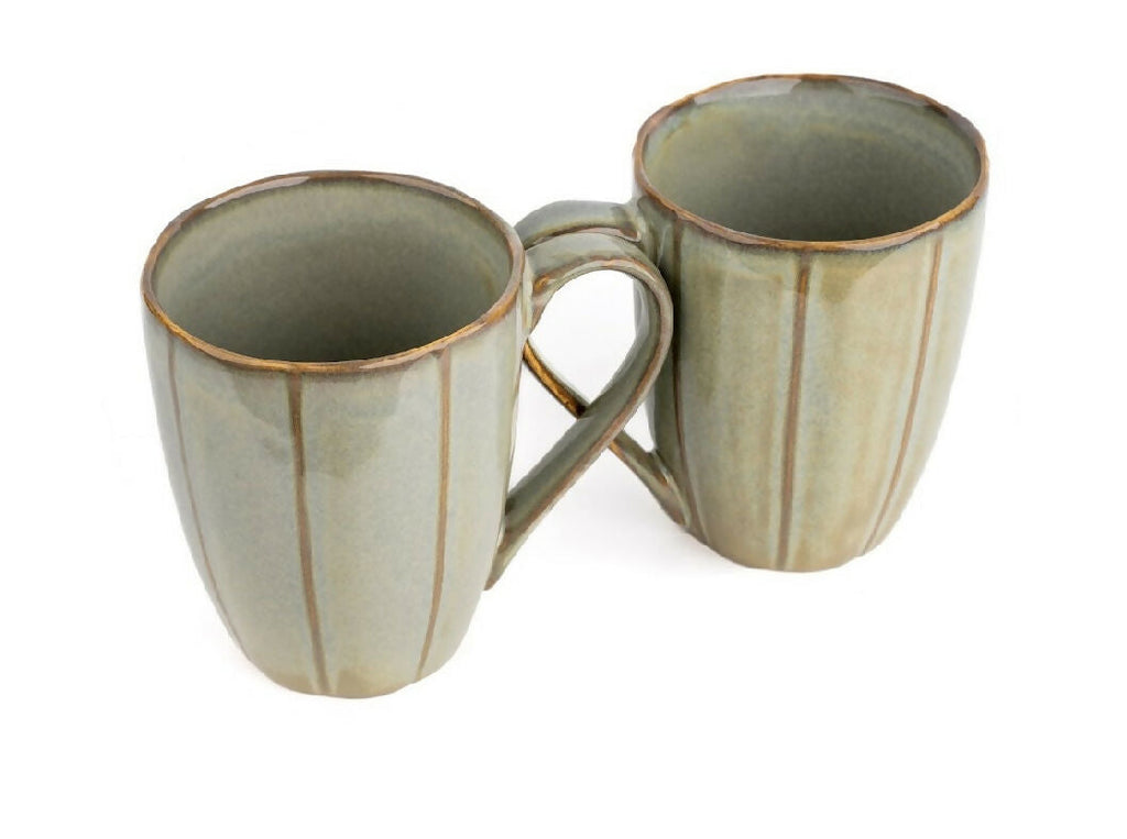 Simply Soho Olive Ridge Mugs | Grocsy